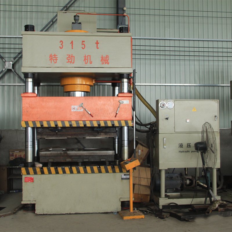 315吨汽车内饰成型液压机 汽车保险杆模压成型油压机 四柱液压机