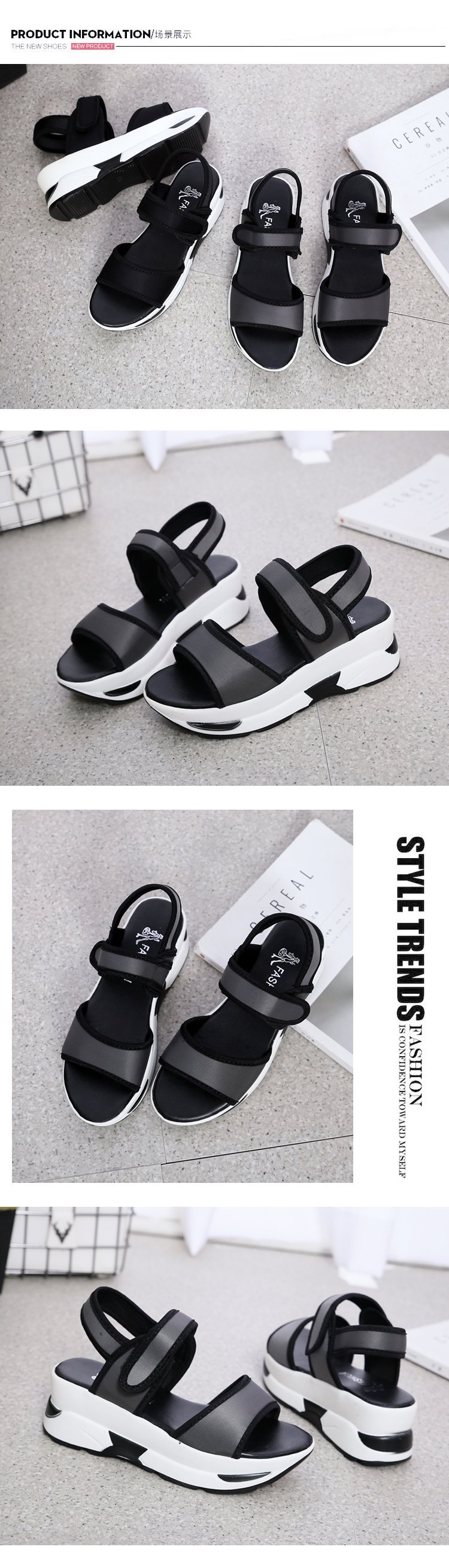 Chaussures été pour femme en Caoutchouc - Ref 3345500 Image 19