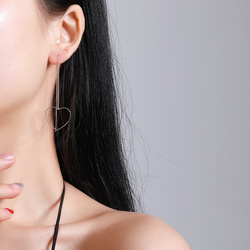 5g Weight No Inlaid Inlay Material Earrings Classification Housewarming, Anniversary, Business, Wedding, Travel, Birthday, Festival Occasion Copper Material Geometric Pattern Women'S Gender Plating Design Gold, Silver Color Geometric Plating Copper No Inlaid Drop Earrings 17