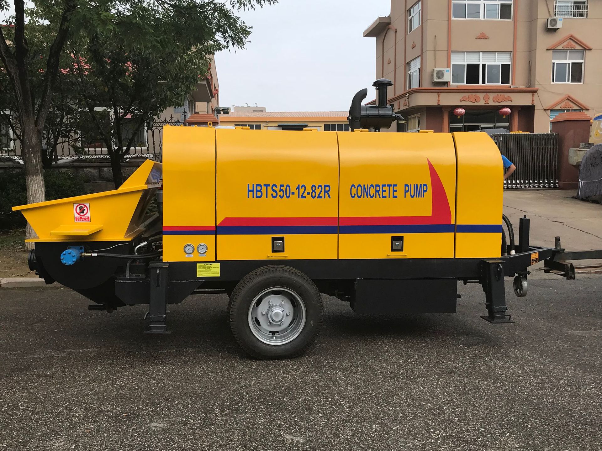 混凝土搅拌泵 混凝土输送泵 50柴油输送泵 混凝土小型50泵机