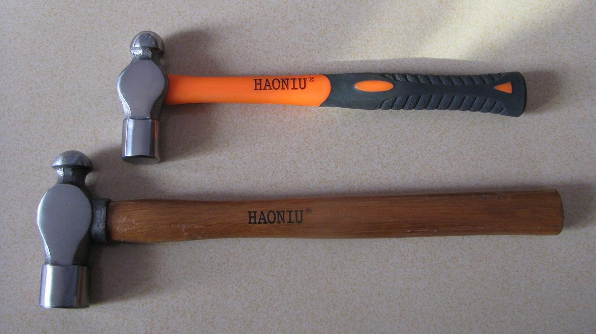 源头好货厂家直销质量可靠木柄圆头锤奶子锤3LB48OZ