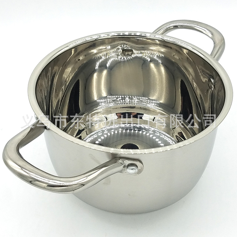 Factory direct sales of stainless steel soup POTS, new composite steel soup POTS, household thickened stewing POTS, high-end gift POTS detail image 9