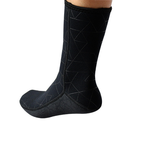 1833 thickened 3mm warm diving socks for men and women, comfortable non-slip winter swimming and snorkeling socks for men and women, super elastic beach socks