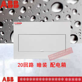 ACM 20 FNB暗装20回路ABB强电箱配电箱布线箱金属空箱10060434