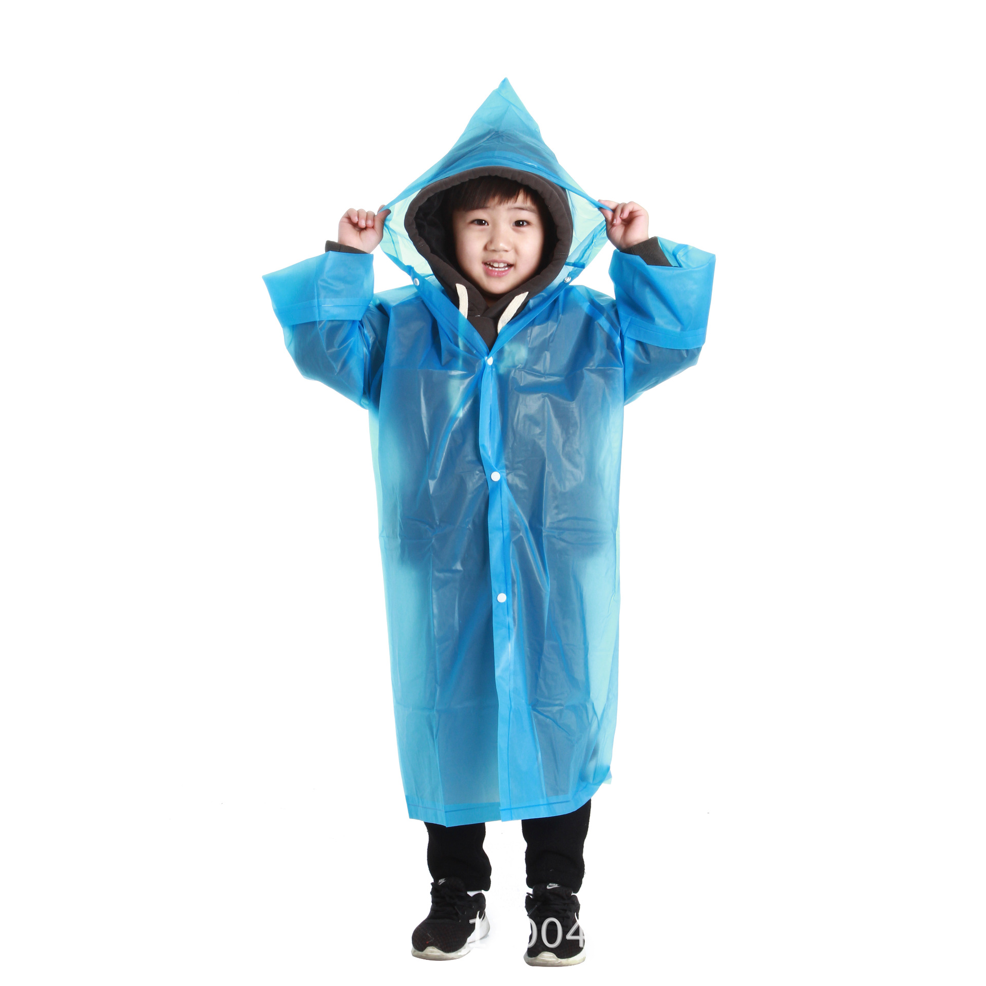穿雨衣的女孩图片素材-编号14021535-图行天下
