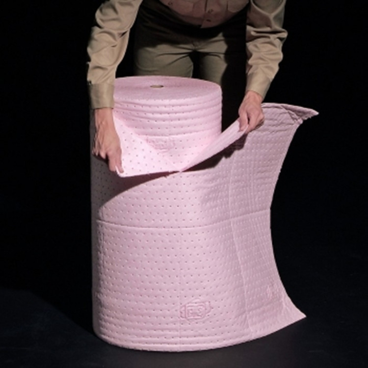 美国NewPig PIG 防化学吸污卷纽匹格MAT309工业化学吸收棉强酸碱