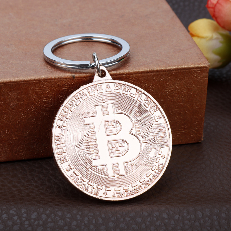 Creative Letter Coin Keychain