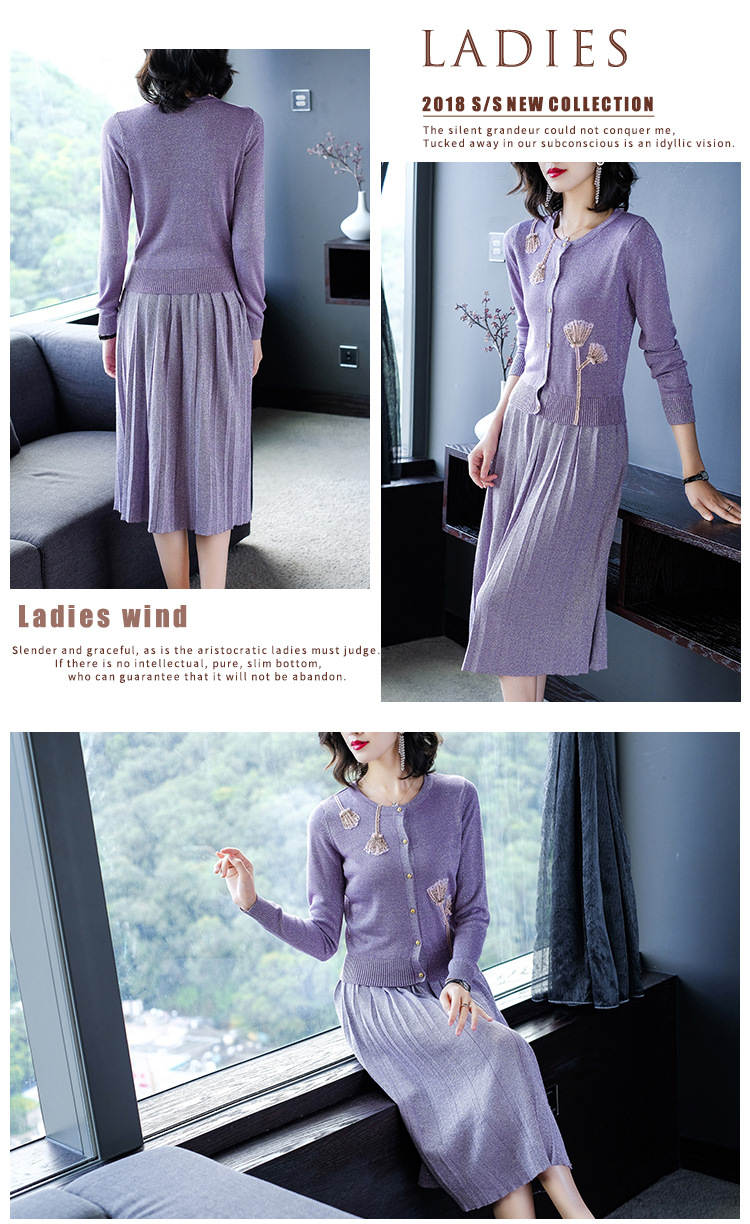 Costume femme en Mélange de fibres chimiques - Ref 3335617 Image 9