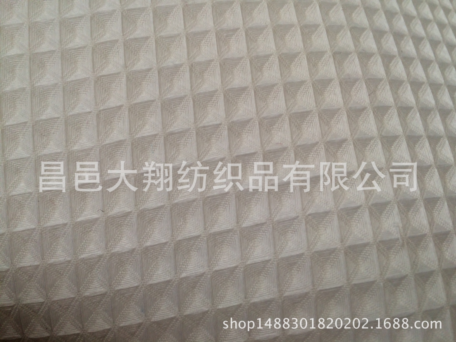 染色蜂巢布32/2*16 60*58  华夫格布料 0 5CM 0 2CM格子布网眼布