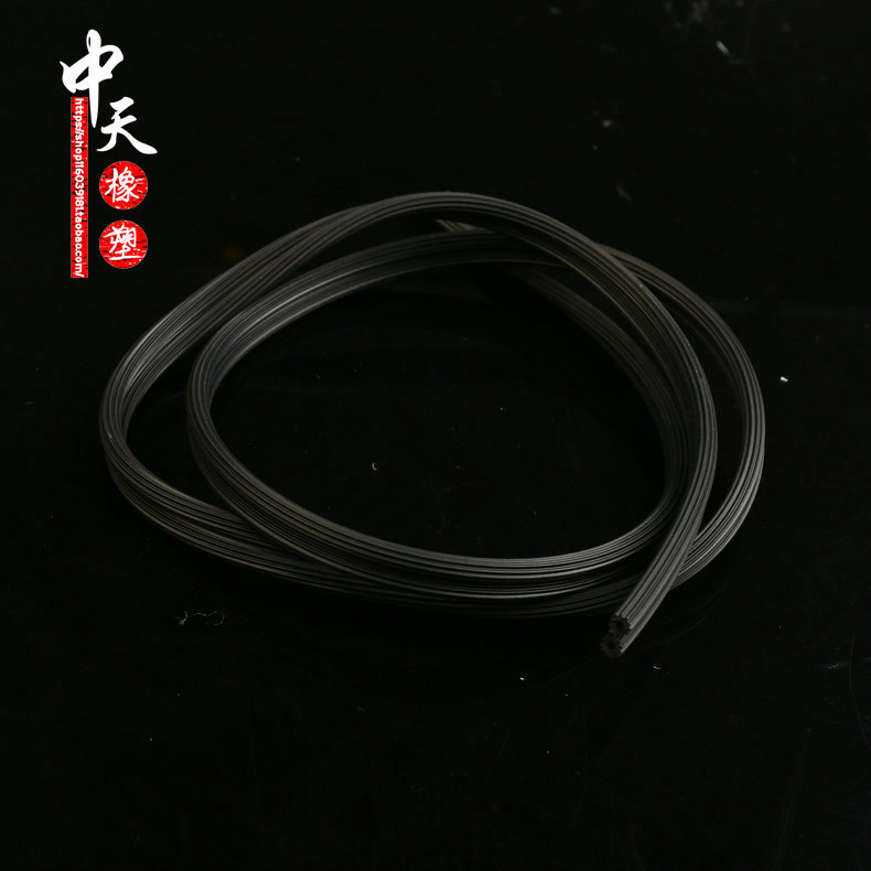Manufacturer Wholesale Price Per Roll Black Transparent Plastic Steel Aluminum Alloy Screen Window Sealing Strip Pvc Strip Tpe Rubber Strip Seal