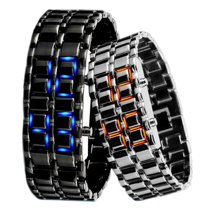 Factory spot Wholesale fashion Korean version of the cool LED electronic table student chain generation lava watch can be generated