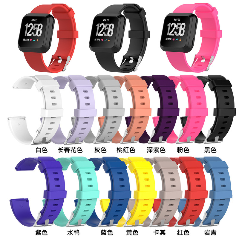 For Fitbit Versa lite/Versa Smart Watch Replacement Wristband 2nd Generation Official Silicone Strap