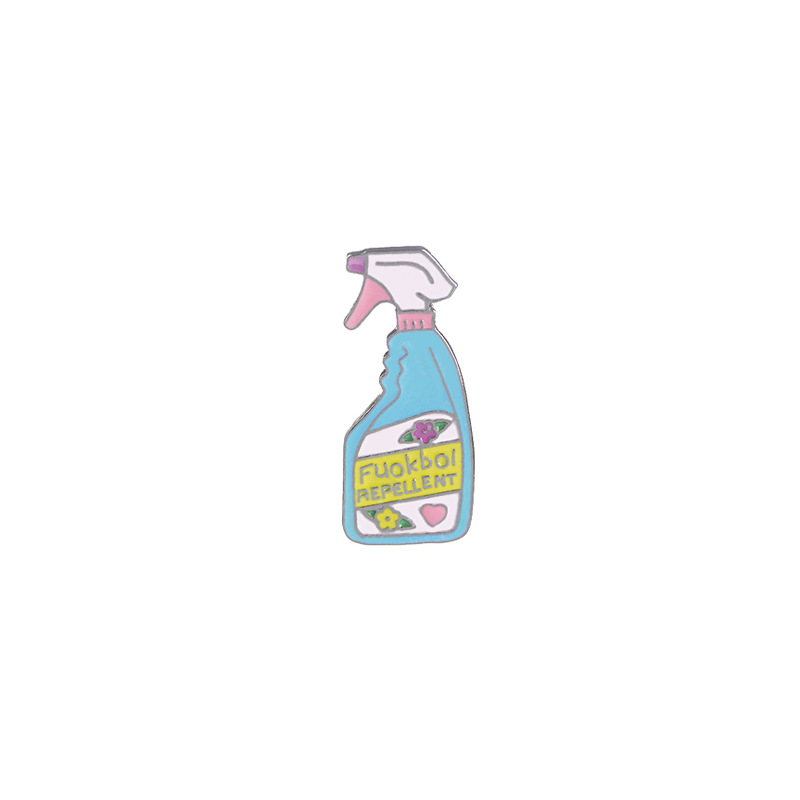 Fashion Laundry Detergent Bottle Brooch display picture 10