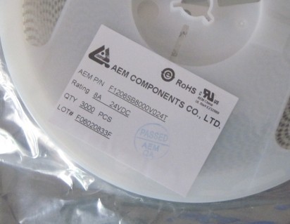 供应AEM 0402FA系列0402贴片保险丝