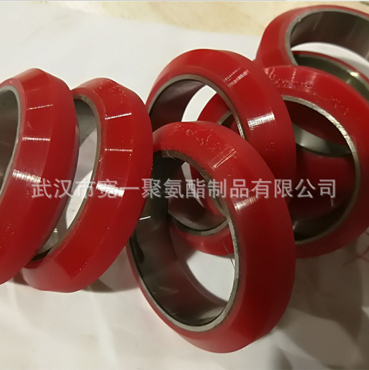 供应湖北仙桃、天门、潜江聚氨酯滚轮包胶加工