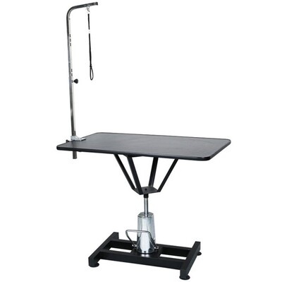 Stainless steel texture of material Hydraulic pressure Lifting Pet Grooming Beauty units