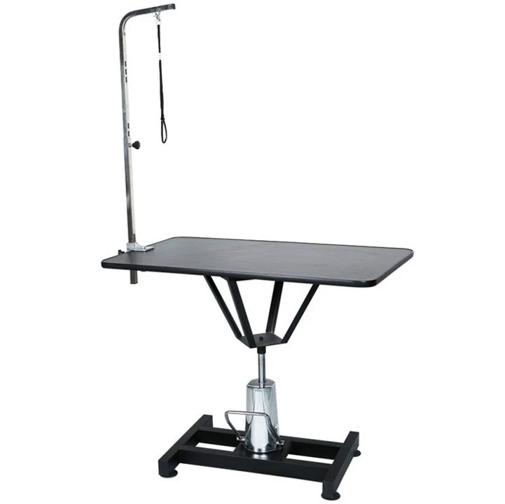 Стол для груминга животных из нержавеющей стали с гидравлическим подъемом, прочный