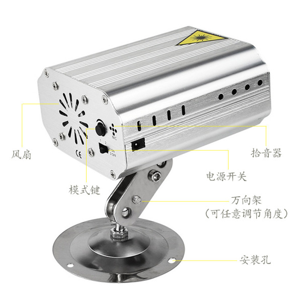 Lightweight small table lamp