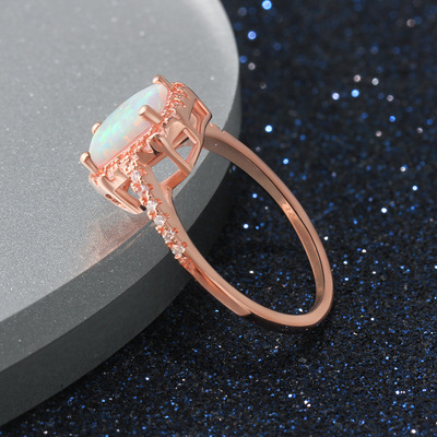 纯银饰品加工定制来样定制白铜黄铜925 澳宝首饰AS100005|ru