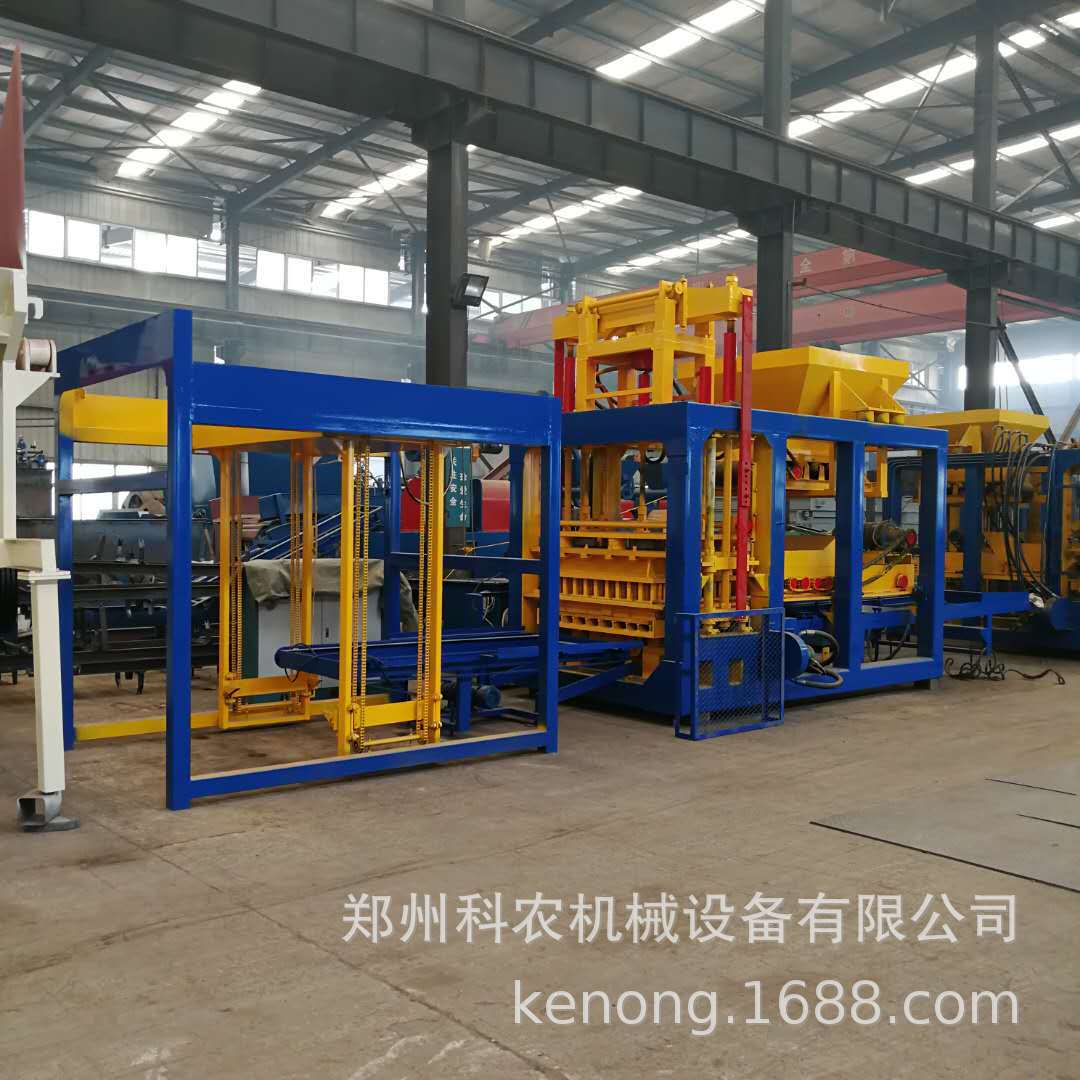 厂家 6-15型液压免烧水泥砖机 全自动液压砌块砖机设备 空心砖机