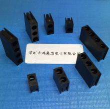 3mmLED燈座一二三四粒孔固定黑色塑料固定PCB穿孔燈珠發光二極管