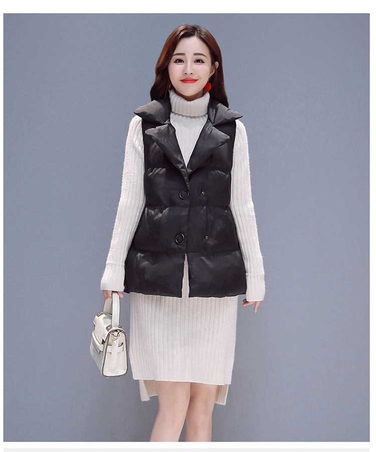 Gilet femme en Mélange de fibres chimiques - Ref 3317532 Image 26