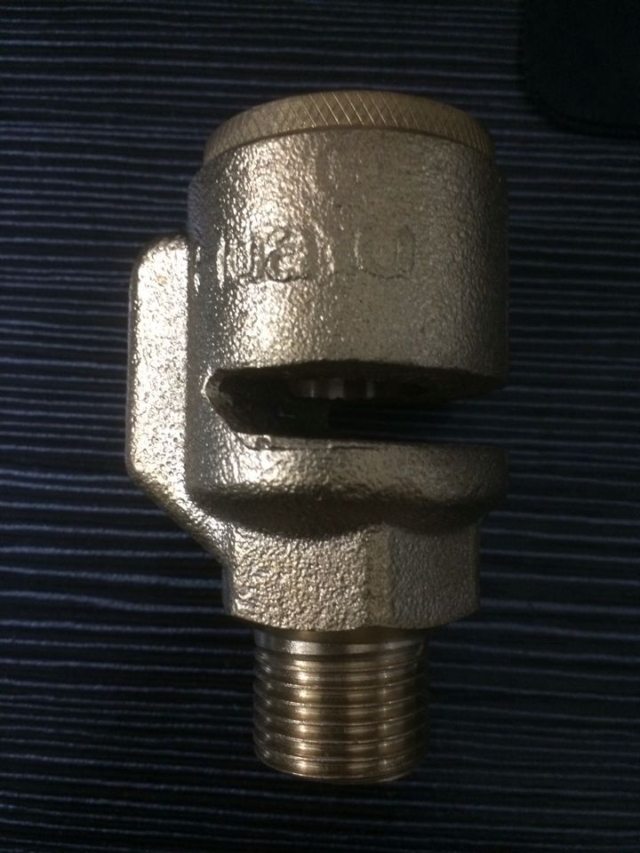 黄铜大气型真空破坏阀水泵管道真空安全阀破坏器DN251寸螺纹