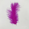 Transparent decorations, evening dress, internet celebrity, feather stuffing