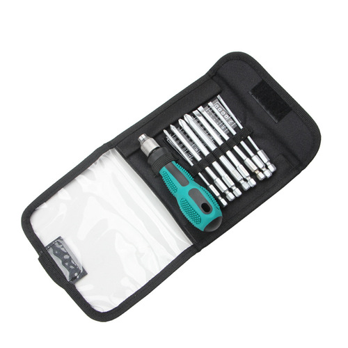 8-in-1 screwdriver set repair tool eight-batch screwdriver with replaceable heads, portable set and carry-on bag