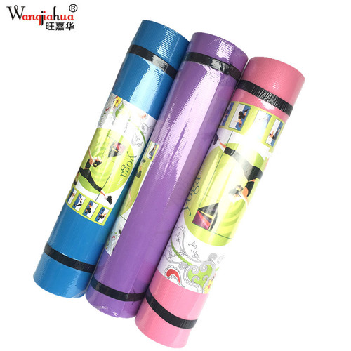 4MM Yoga Mat EVA Yoga Mat Fitness Exercise Yoga Ground Mat Baby Crawling Nap Mat Dropshipping One Piece