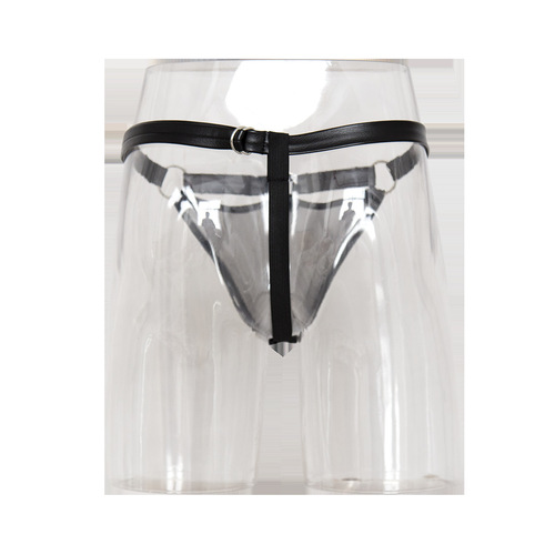 Factory store erotic underwear alternative suspender-style one-piece thong/T pants men's bag design temptation underwear
