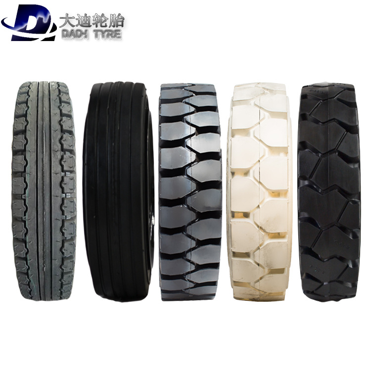 林德鼻子快装扣自锁实心轮胎200/50-10 140/55-9  21x8-9 23x9-10