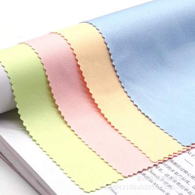 眼镜布生产厂家 超细纤维清洁布可印字 款式新颖屏幕擦拭布洁净布