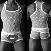 男女士情趣内衣镂空性感角斗士透明速卖通一件代发