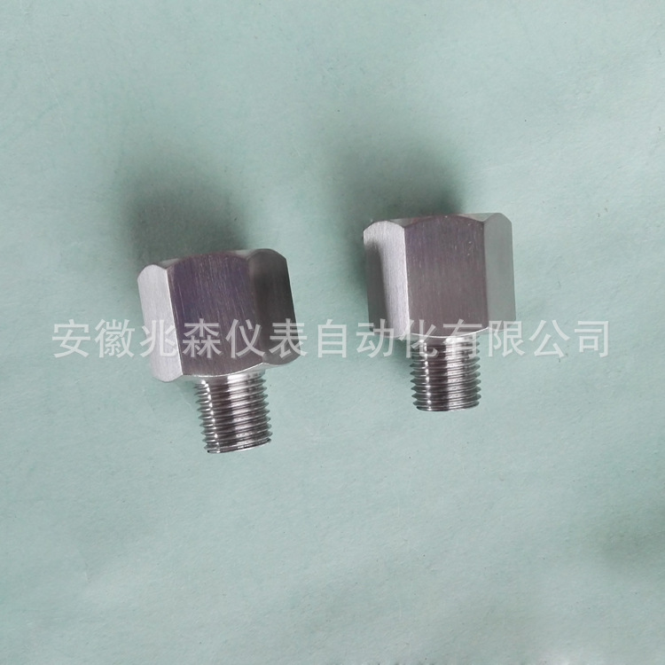 压力变送器接头 1|2NPT内螺纹转1|4NPT外螺纹     1/2npt-1/4npt