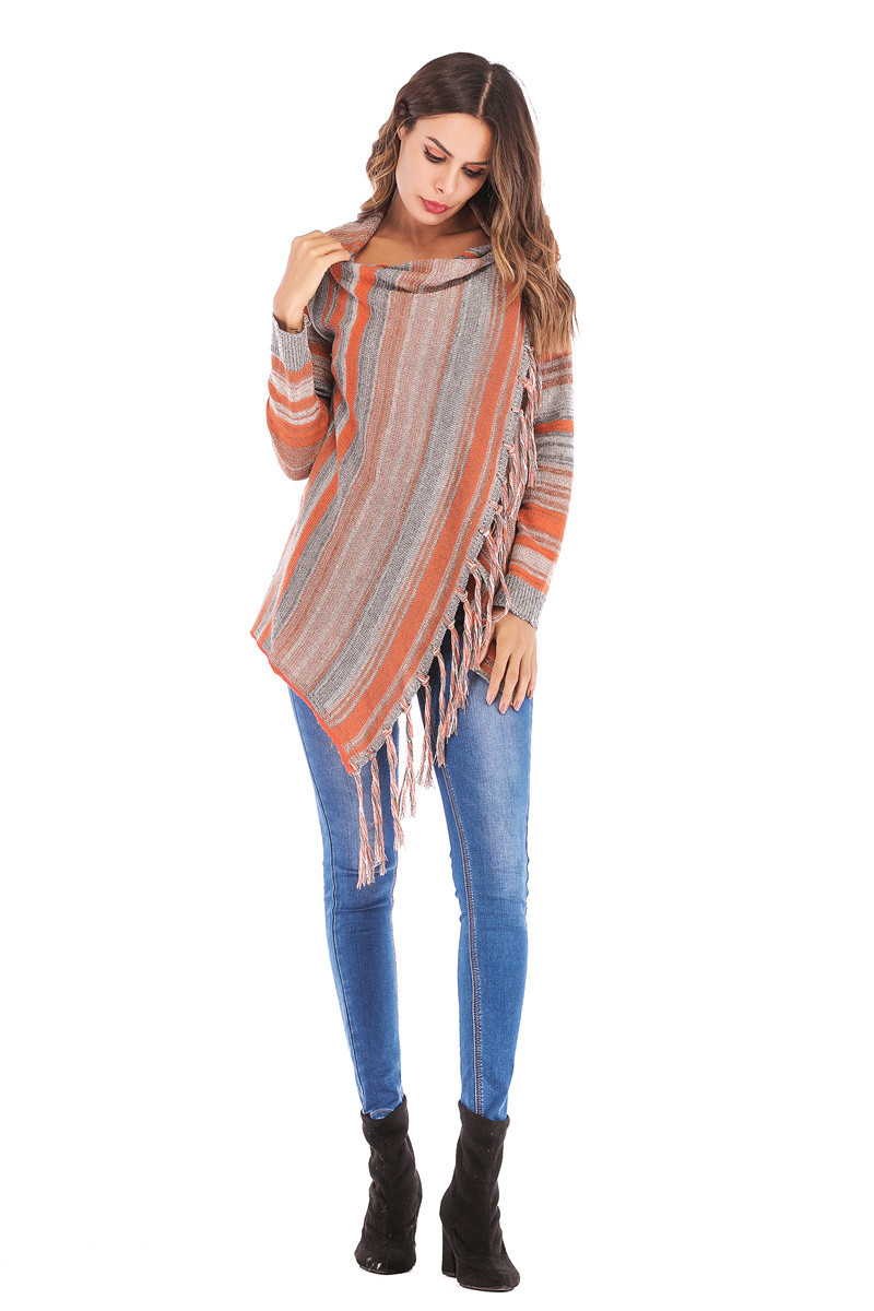  autumn and winter tassel sweater  NSYD3782