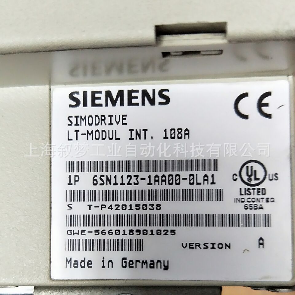 西门子611系列108A驱动6SN1123-1AA00-0LA2