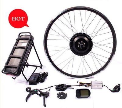 自行车改装锂电单车 山地车100公里套件48v超长续航包邮