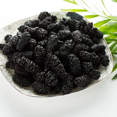新疆特产吐鲁番散装500g桑果干黑桑葚干 休闲零食 泡水 一件包邮|ru