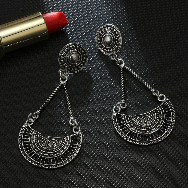 Alloy Fashion Geometric earring(Main color) NHGY1700-Main color