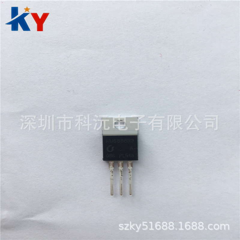 RU6888R3 RU6888 TO-220 80A 70V 电动车控制器 N道沟功率MOS管