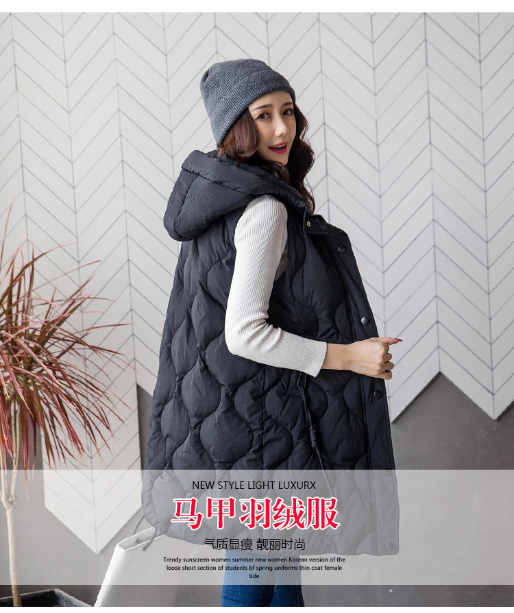 Gilet femme en Duvet de coton - Ref 3318405 Image 20