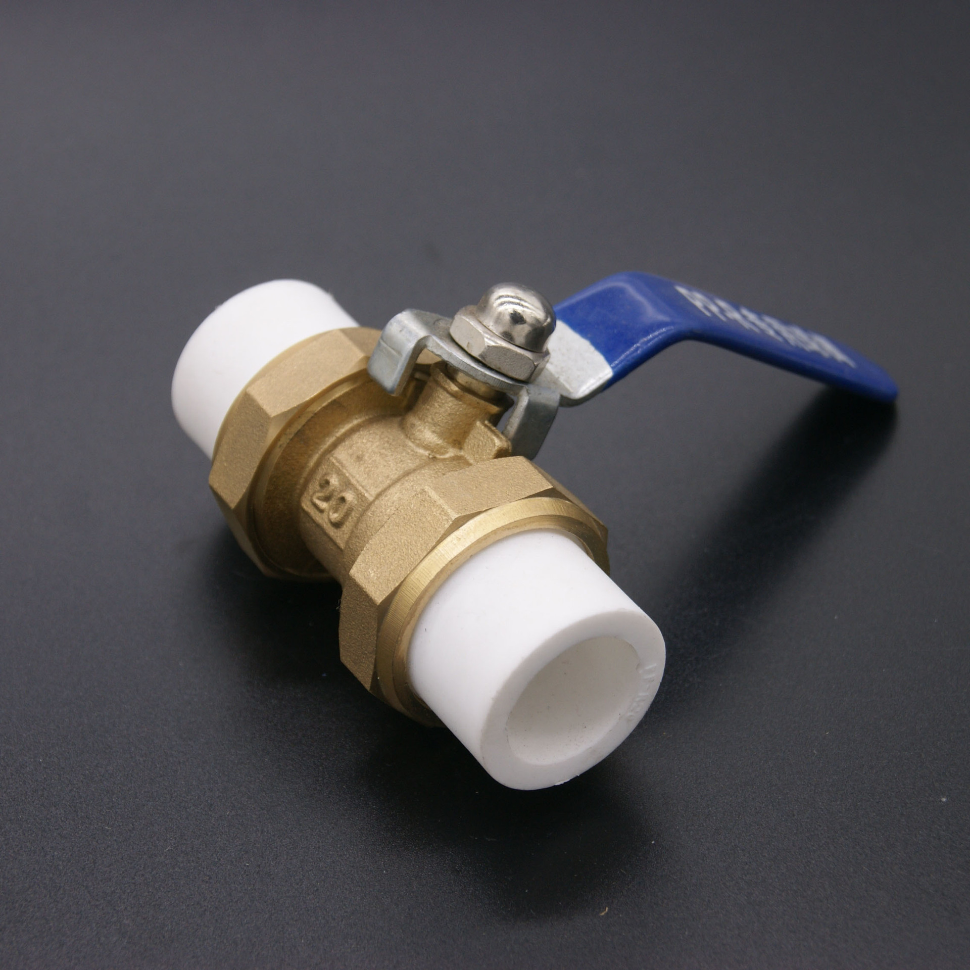 厂家供应PPR热熔双活接铜球阀 PPR焊接铜球阀 PPR热熔铜球阀