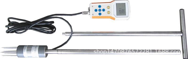 土壤墒情速测仪/土壤温度水分盐分三参数测定仪/土壤电导率仪
