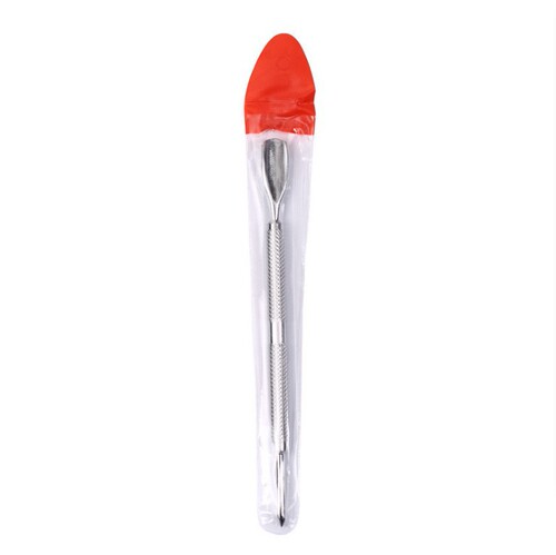 Manicure cuticle pusher Large double-ended stainless steel cuticle pusher Nail steel pusher Large cuticle pusher can be used for nail removal