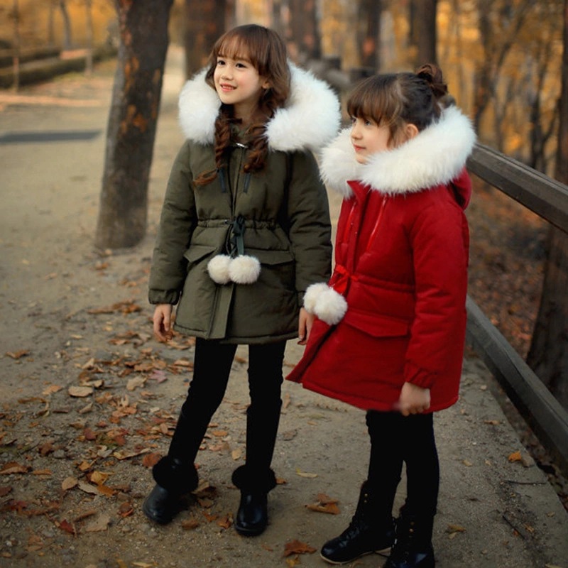 2018冬新款韩版新款中大儿童男女童保暖棉衣棉服加厚外套一件代发