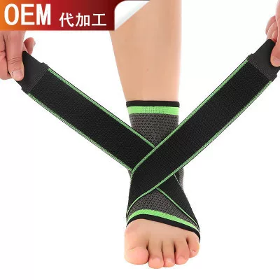 Badminton Sports Protector Basketball Football Sprain Pressure Belt Ankle Protection Ankle Protection [Adjustable Ankle Protection]]