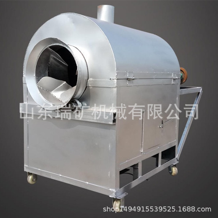 炒货机煤气商用摆摊小型炒瓜子花生家用大型电炒栗子机两用板栗机