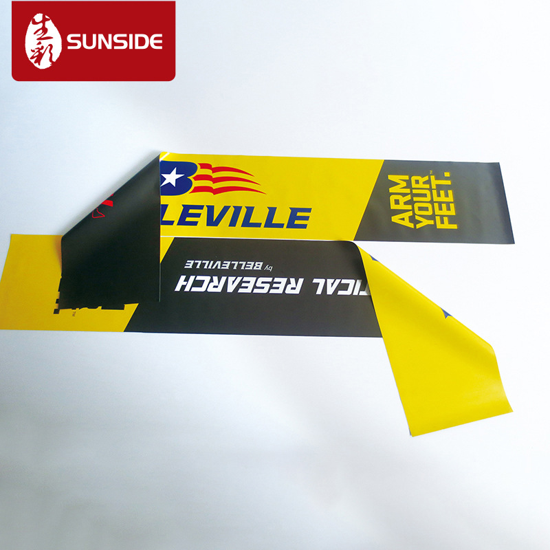 厂家定制防水防晒广告灯箱双面布喷绘 双面高清夹黑布写真喷绘