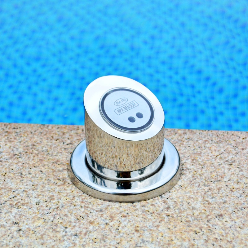 游泳池水疗池感应开关 不锈钢感应触摸延时开关 节能 水疗感应器